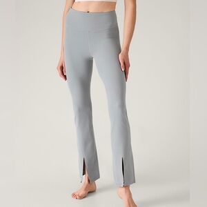 Athleta Elation Split Flare Pant - Storm Cloud Size S Tall
